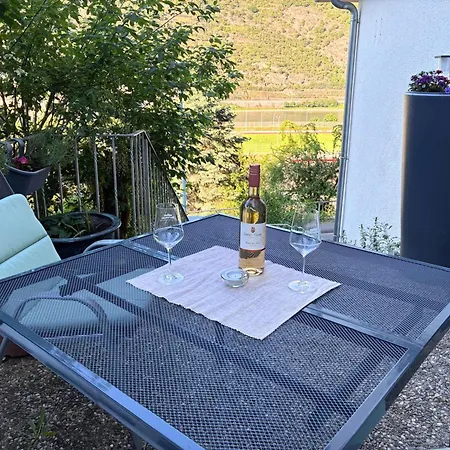 Rheinblick 549 In Mit Panoramablick Auf Den Rhein Apartamento Oberwesel